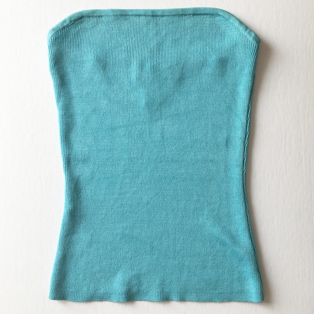 Vintage Express Silk Blend Tube Top - X-Small